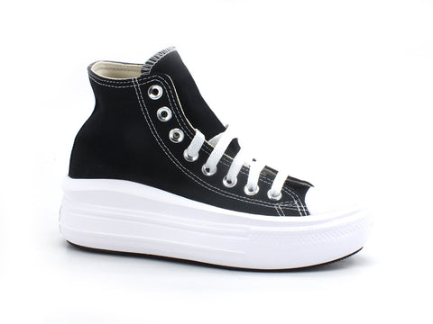 CONVERSE C.T. All Star Move Hi Sneaker Black Ivory White 568497C