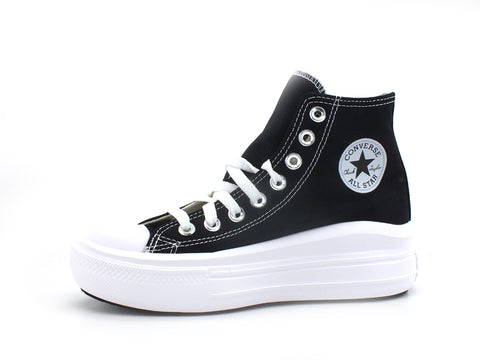 CONVERSE C.T. All Star Move Hi Sneaker Black Ivory White 568497C