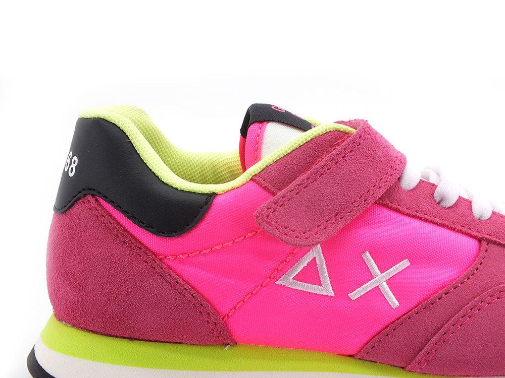 SUN68 Girl's Ally Solid Sneaker Bambino Fuxia Fluo Z32401 - Sandrini Calzature e Abbigliamento