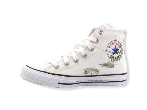CONVERSE C.T. All Star Hi Sneaker Donna White High Risk Red A01587C