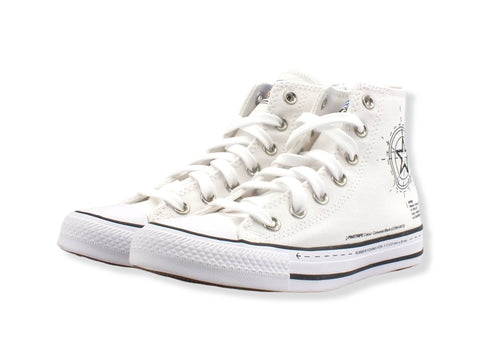 CONVERSE C.T. All Star Hi Sneaker Donna White High Risk Red A01587C