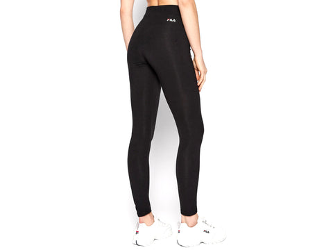 FILA Barban Leggins Donna Zebra Logo Nero FAW0141