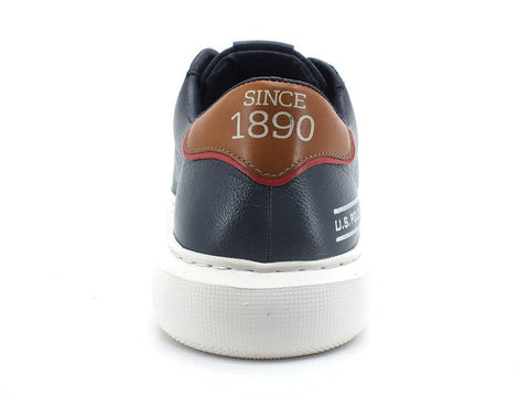 U.S. POLO ASSN. Sneaker Logo Printed Dark Blu - Sandrini Calzature e Abbigliamento