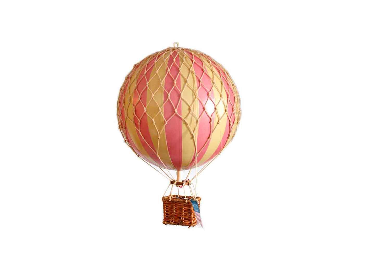 AUTHENTIC MODELS Mongolfiera 13Cm. Accessori Casa Rosa AP160P - Sandrini Calzature e Abbigliamento