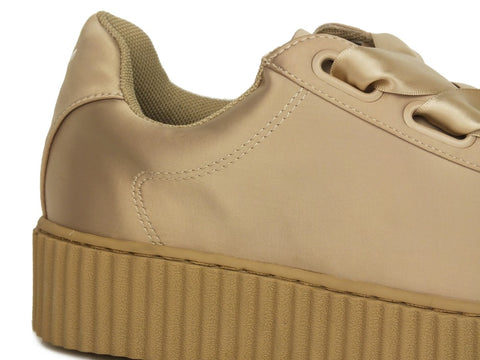 WINDSOR SMITH Olyvia Nougat Satin