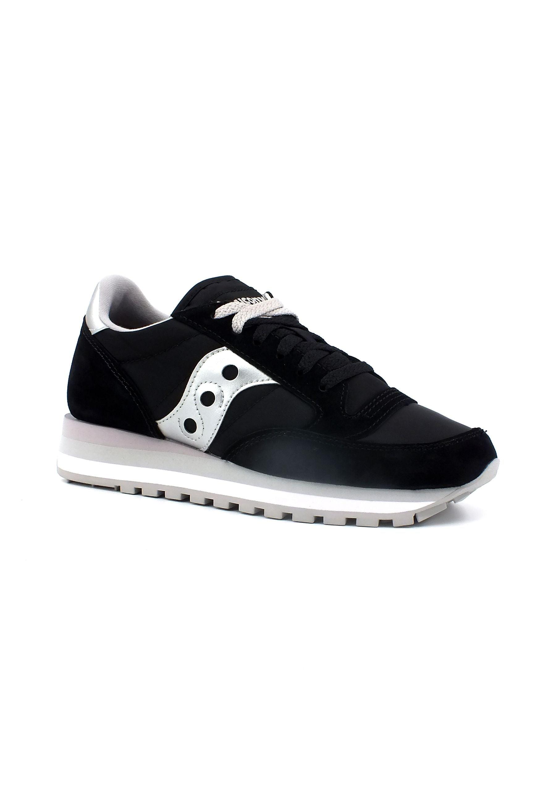 SAUCONY Jazz Triple Sneaker Donna Black Silver S60530-15 - Sandrini Calzature e Abbigliamento