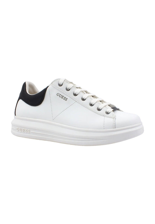 GUESS Sneaker Uomo White Black FM5VIBELE12 - Sandrini Calzature e Abbigliamento