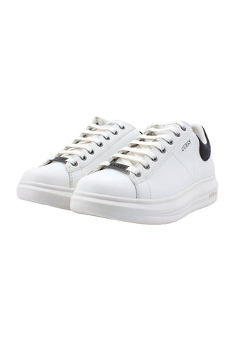 GUESS Sneaker Uomo White Black FM5VIBELE12 - Sandrini Calzature e Abbigliamento