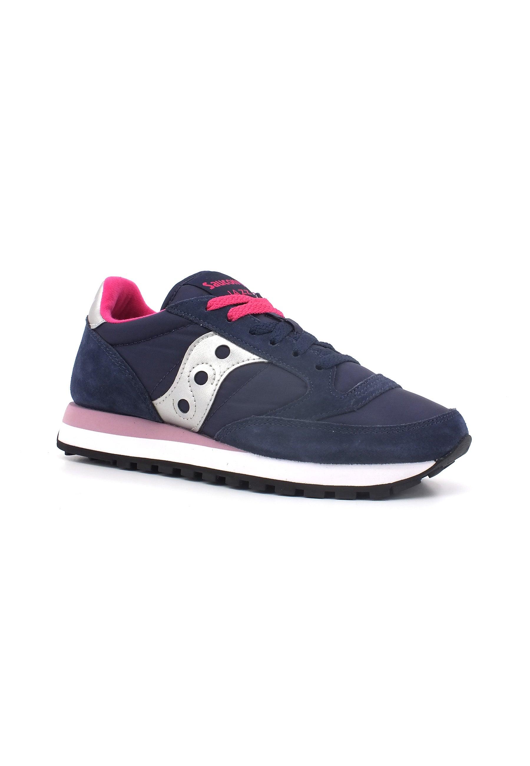 SAUCONY Jazz Original Sneaker Donna Navy Pink S1044-630 - Sandrini Calzature e Abbigliamento