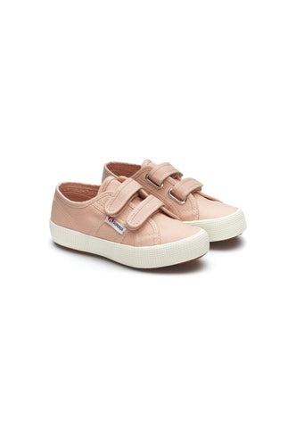 SUPERGA 2750 Kids Straps Sneaker Bimbo Pink Blush Avorio S00CCT0 - Sandrini Calzature e Abbigliamento