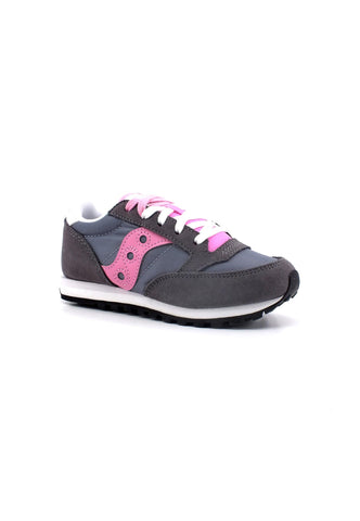 SAUCONY Jazz Original Sneaker Bimbo Grey Pink SK167021 - Sandrini Calzature e Abbigliamento