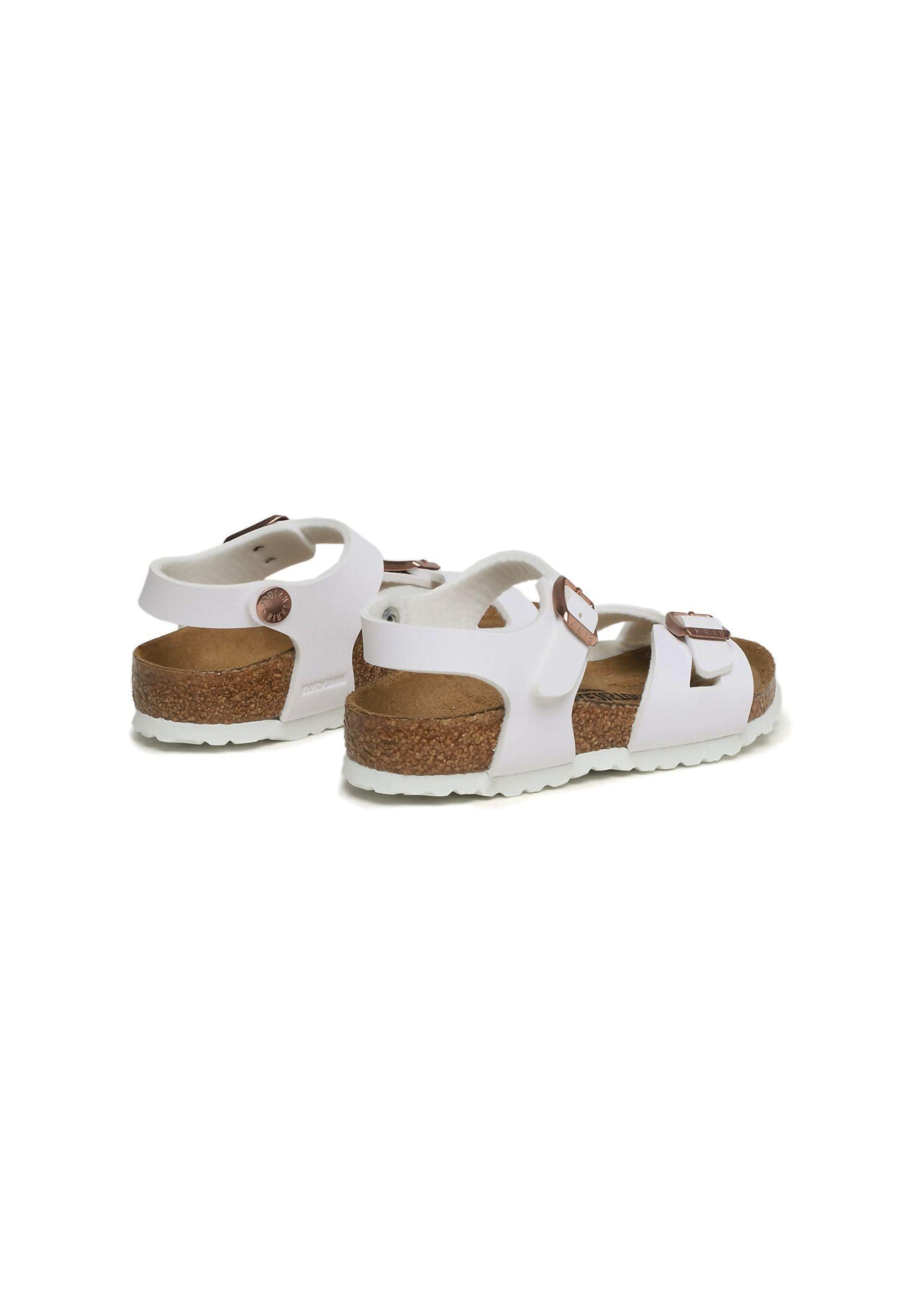 BIRKENSTOCK Rio Kids Sandalo Bambino Bianco 1024374 - Sandrini Calzature e Abbigliamento