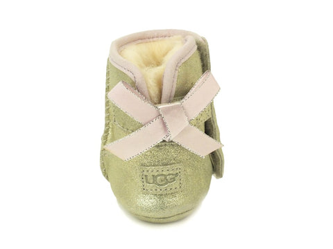 UGG Infant Jesse Bow II Metallic Gold 1019630I
