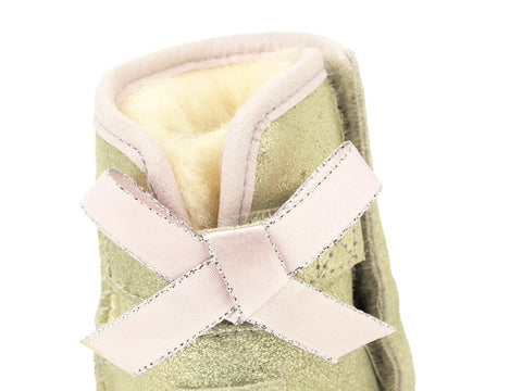 UGG Infant Jesse Bow II Metallic Gold 1019630I