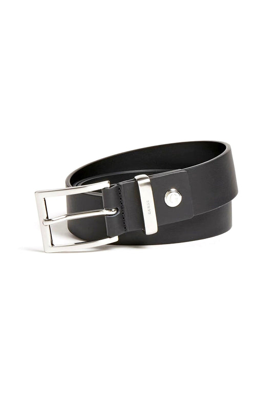 GUESS Cintura Hombre Negro BM7544LEA35