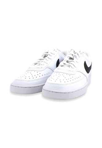 NIKE Court Vision Lo Sneaker Donna White Black DH3158-101