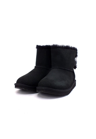 UGG Mini Bailey Bow II Stivaletto Bimbo Black K1017397 - Sandrini Calzature e Abbigliamento