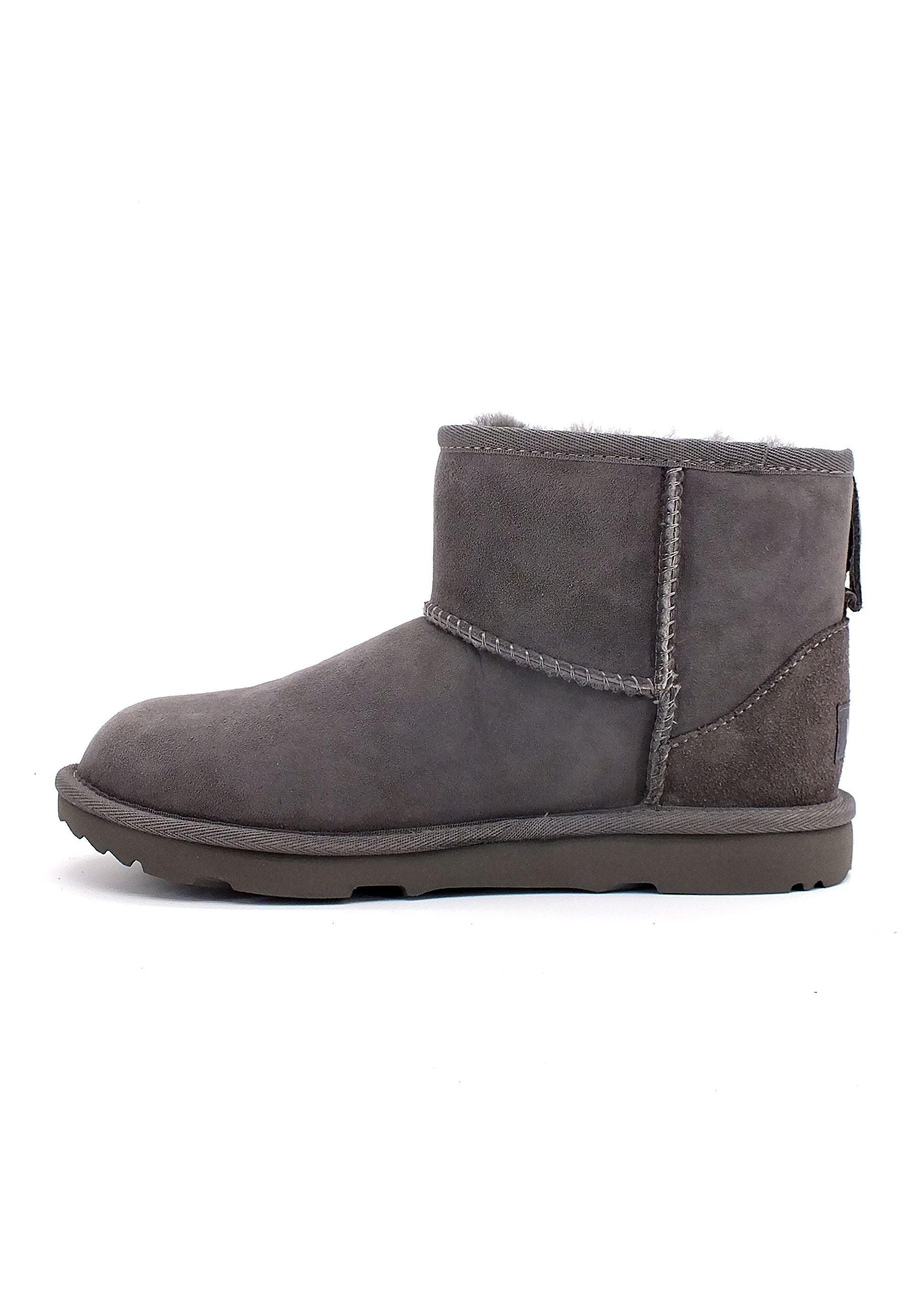 UGG Kid's Classic Mini II Stivaletto Pelo Bimbo Grey K1017715K - Sandrini Calzature e Abbigliamento