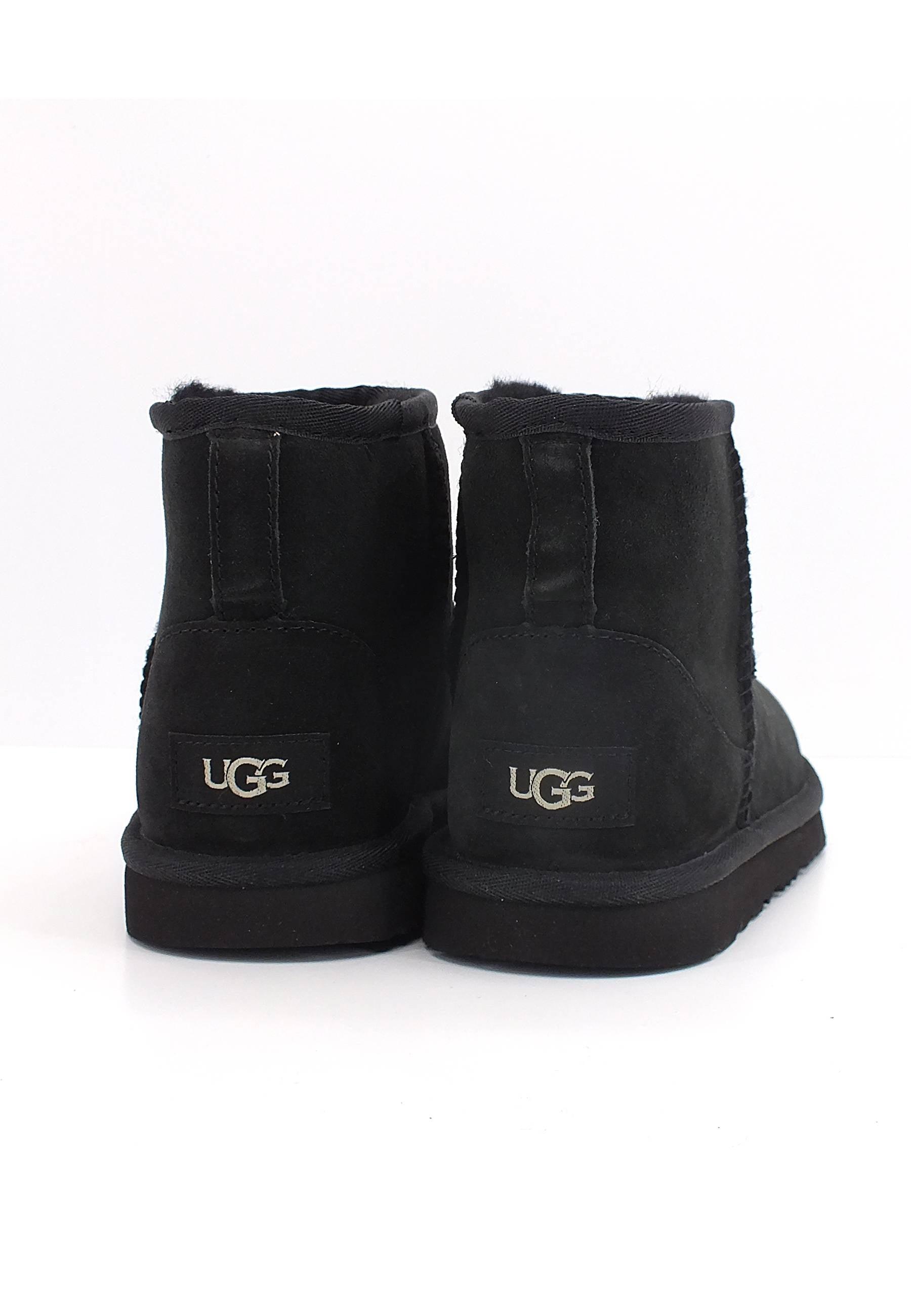 UGG Kid's Classic Mini II Stivaletto Pelo Bimbo Black K1017715K - Sandrini Calzature e Abbigliamento