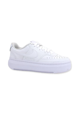NIKE Court Vision Platform Sneaker Donna White DM0113-100