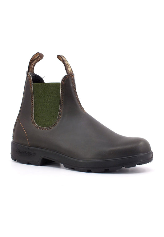 BLUNDSTONE Stivaletto Polacco Uomo Brown Olive 519 - Sandrini Calzature e Abbigliamento