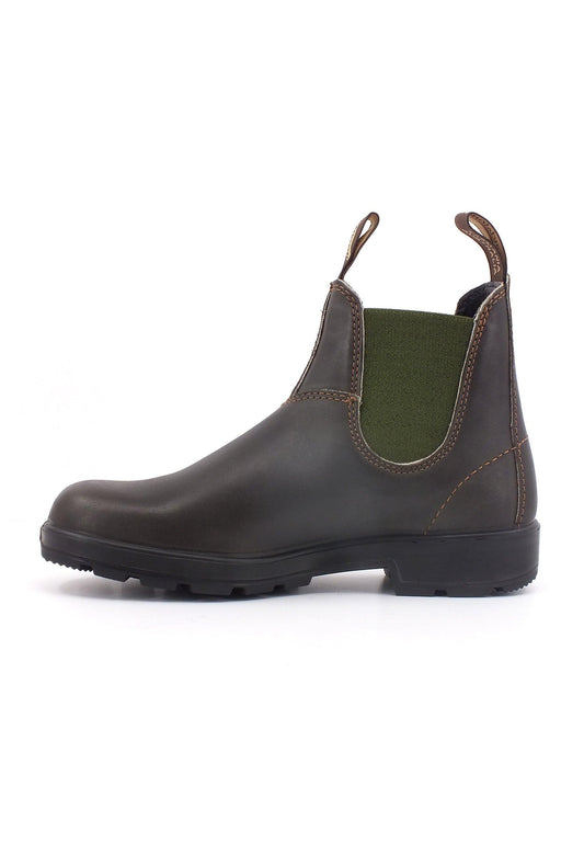 BLUNDSTONE Stivaletto Polacco Uomo Brown Olive 519 - Sandrini Calzature e Abbigliamento