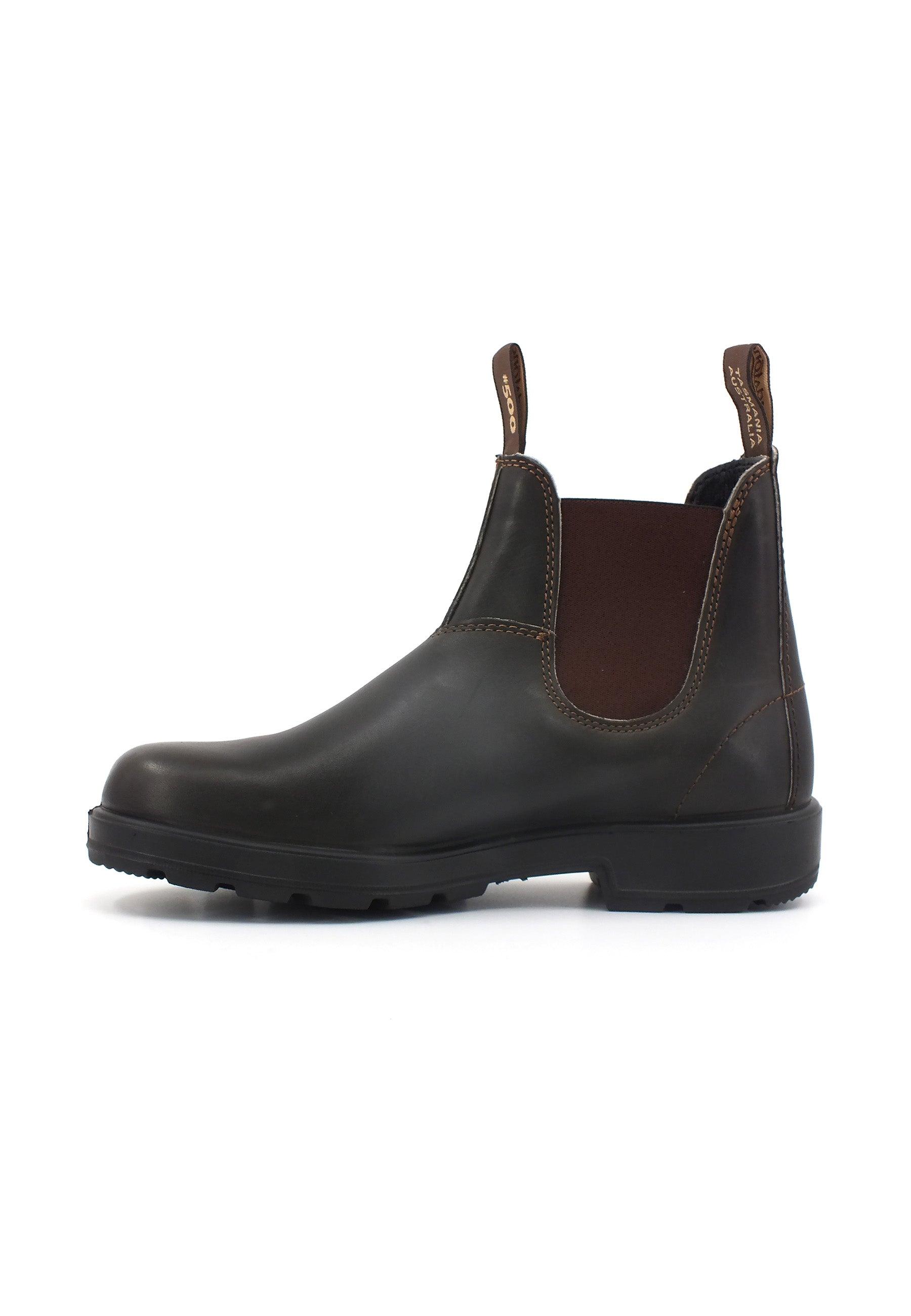 BLUNDSTONE Stivaletto Polacco Uomo Brown 500 - Sandrini Calzature e Abbigliamento