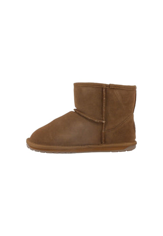 EMU Wallaby Mini Stivaletto Pelo Bimbo Chestnut K10103 - Sandrini Calzature e Abbigliamento