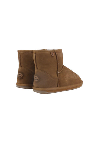 EMU Wallaby Mini Stivaletto Pelo Bimbo Chestnut K10103 - Sandrini Calzature e Abbigliamento