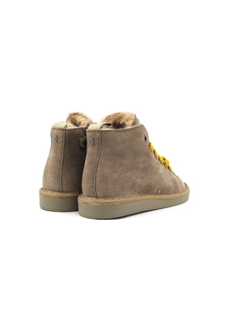 PAN CHIC Stivaletto Pelo Bimbo Walnut Yellow P01K007-00462051 - Sandrini Calzature e Abbigliamento