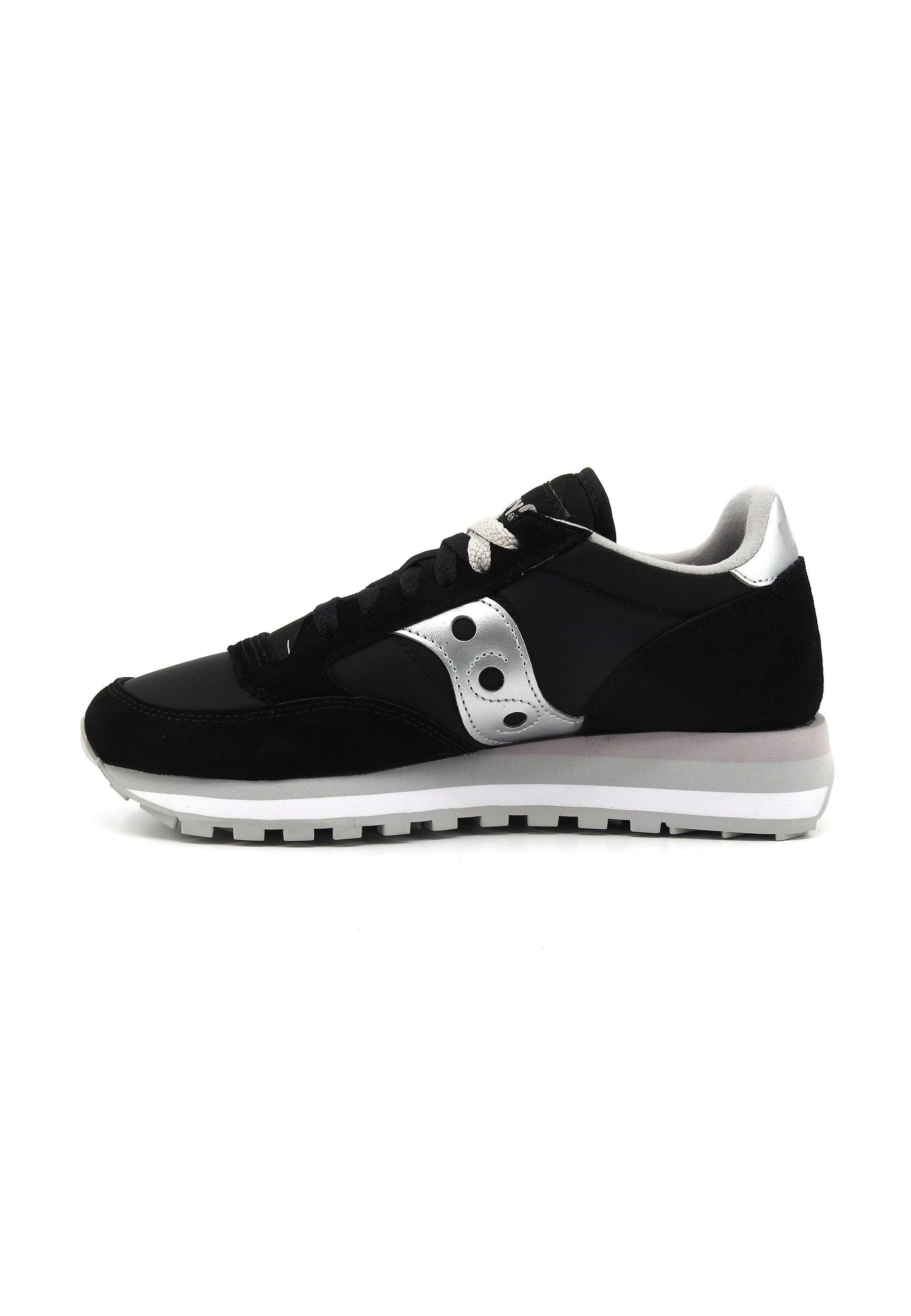 SAUCONY Jazz Triple Sneaker Donna Black Silver S60530-15 - Sandrini Calzature e Abbigliamento