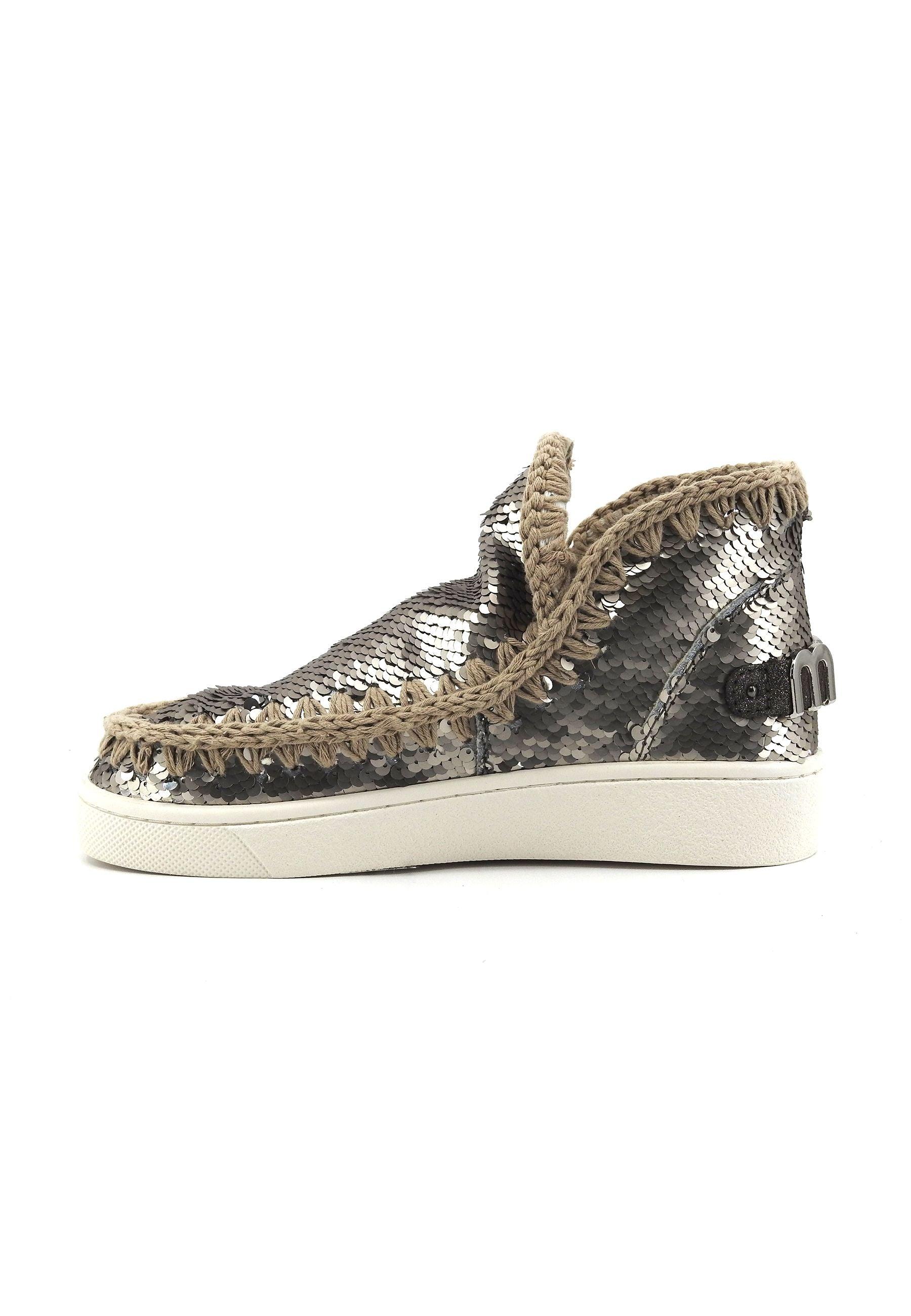 MOU Summer Eskimo Stivaletto Donna Gunmetal MU.SW211001G - Sandrini Calzature e Abbigliamento