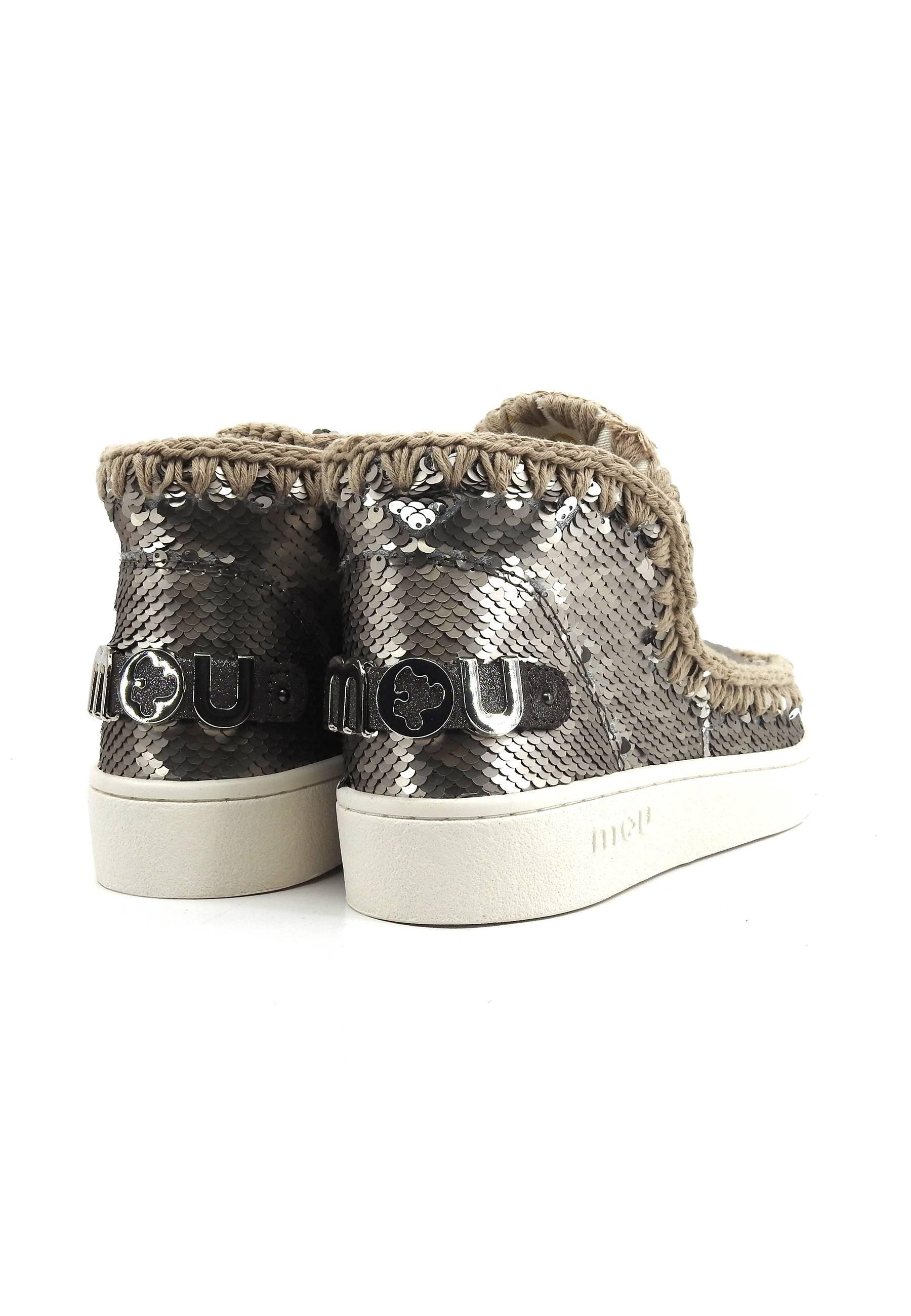 MOU Summer Eskimo Stivaletto Donna Gunmetal MU.SW211001G - Sandrini Calzature e Abbigliamento