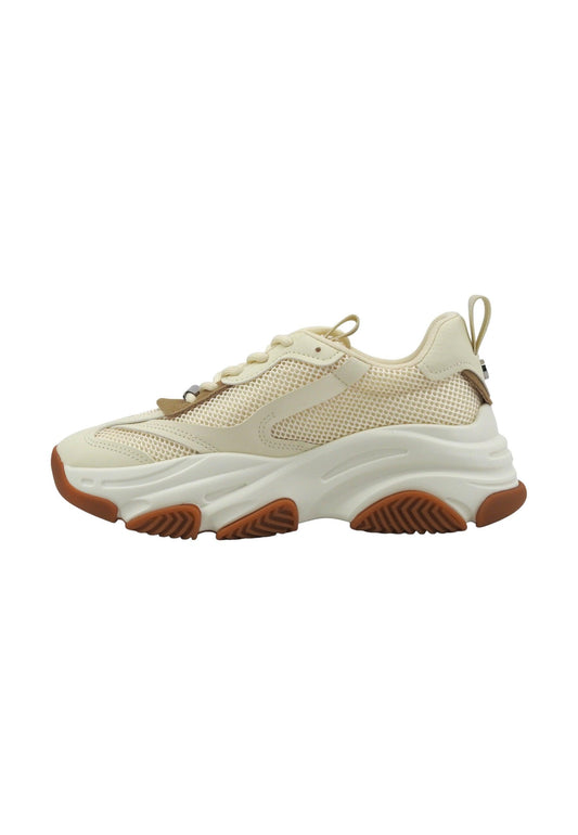 STEVE MADDEN Possession Sneaker Donna White Gun POSS03S1 - Sandrini Calzature e Abbigliamento