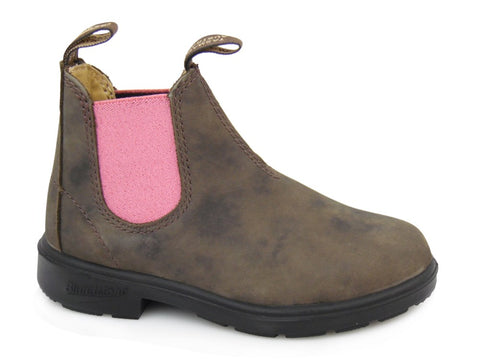 BLUNDSTONE Rustic Brown Pale Pink 1348