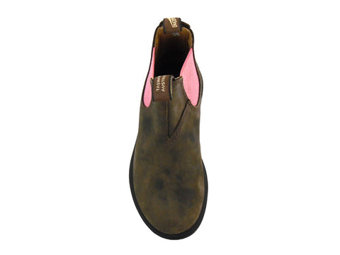 BLUNDSTONE Rustic Brown Pale Pink 1348