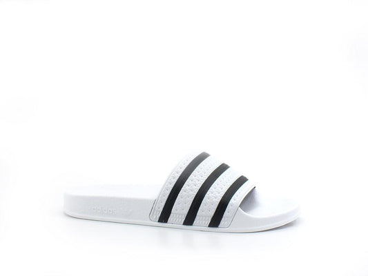 ADIDAS Adilette Ciabatta Gomma White Black 280648 - Sandrini Calzature e Abbigliamento