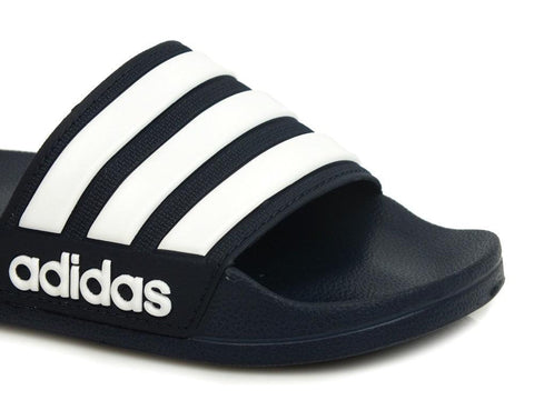 ADIDAS Adilette Ciabatta Navy White AQ1703 - Sandrini Calzature e Abbigliamento