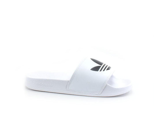 ADIDAS Adilette Lite Ciabatta Gomma White Black FU8297 - Sandrini Calzature e Abbigliamento