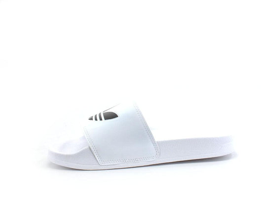 ADIDAS Adilette Lite Ciabatta Gomma White Black FU8297 - Sandrini Calzature e Abbigliamento