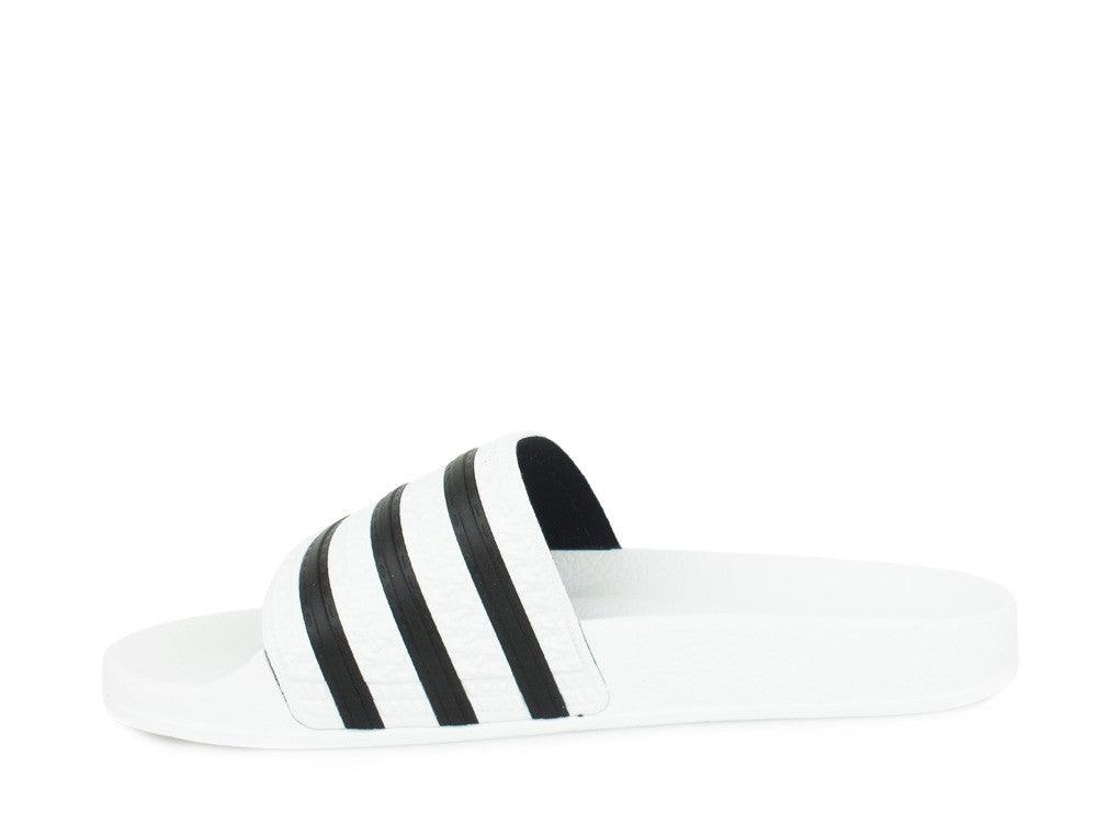 ADIDAS Adilette White Black 280648 - Sandrini Calzature e Abbigliamento