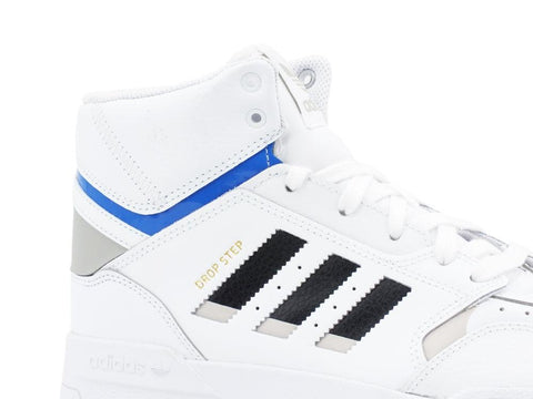 ADIDAS Drop Step White Black Blue EF7137 - Sandrini Calzature e Abbigliamento