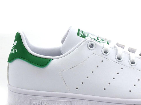 ADIDAS Stan Smith J Sneaker White Green FX7519 - Sandrini Calzature e Abbigliamento