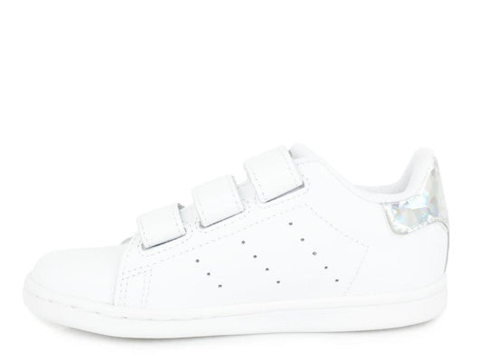 ADIDAS Stan Smith White Silver Metal EE8484 - Sandrini Calzature e Abbigliamento