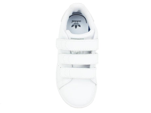 ADIDAS Stan Smith White Silver Metal EE8485 - Sandrini Calzature e Abbigliamento