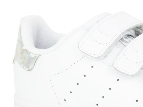 ADIDAS Stan Smith White Silver Metal EE8485 - Sandrini Calzature e Abbigliamento