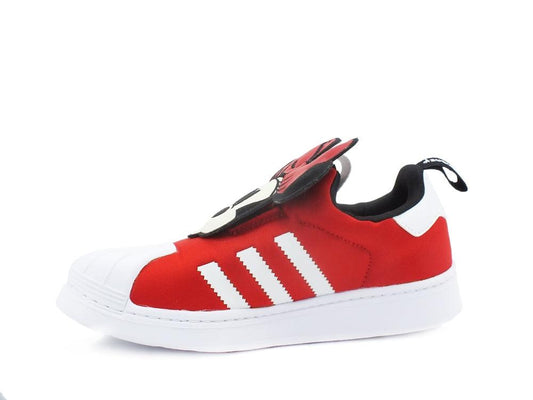 ADIDAS Superstar 360 Disney Sneaker Minnie Mouse White Red Black Q46300 - Sandrini Calzature e Abbigliamento