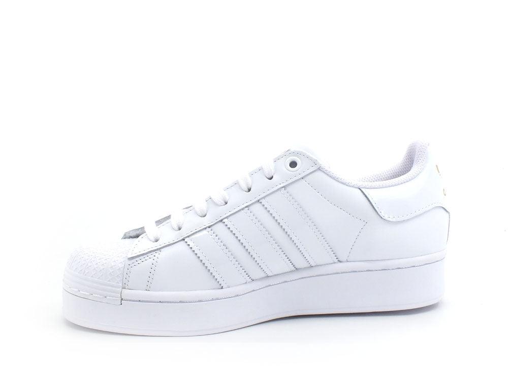 ADIDAS Superstar Bold W Sneaker Platform White Gold FV3334 - Sandrini Calzature e Abbigliamento