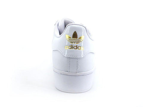 ADIDAS Superstar Bold W Sneaker Platform White Gold FV3334 - Sandrini Calzature e Abbigliamento
