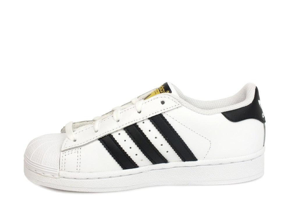 ADIDAS Superstar C White Black BA8378 - Sandrini Calzature e Abbigliamento